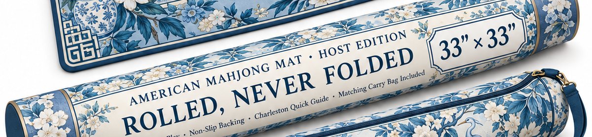 Rolled Host Edition mat in its printed gift tube